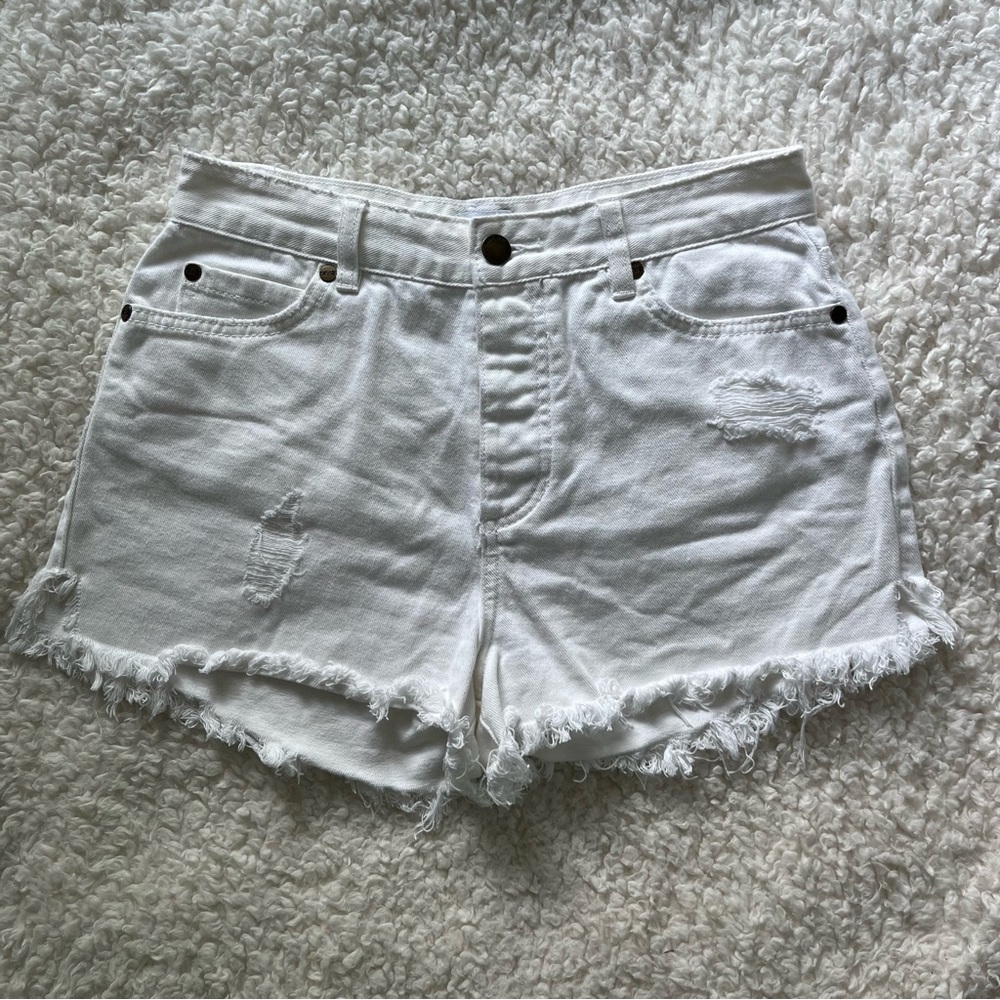 PacSun Sisstr Evolution Jean Shorts.